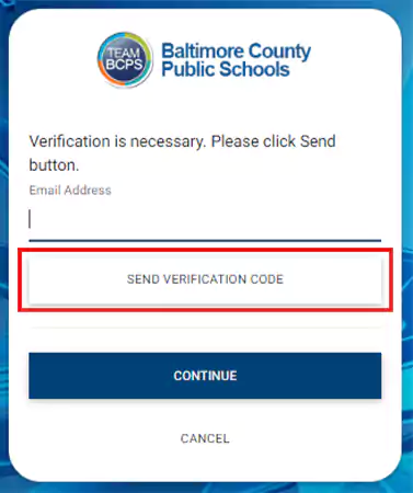 verification code