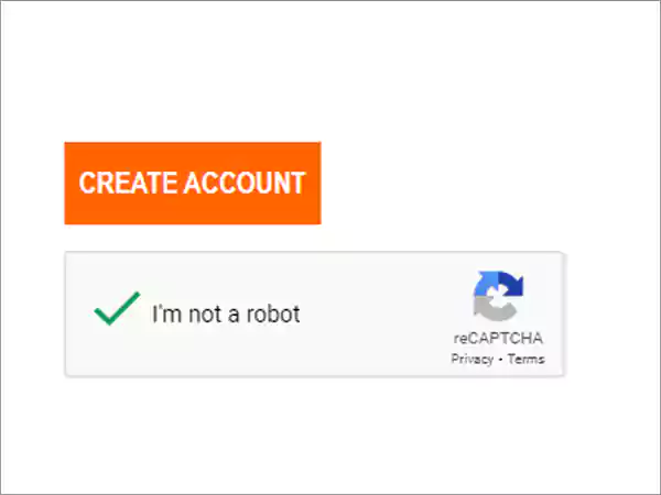 confirm the captcha