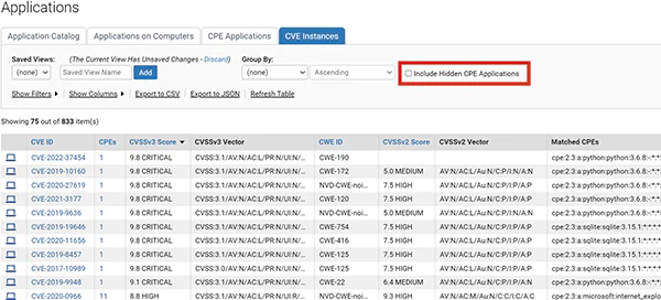 CVE Catalog